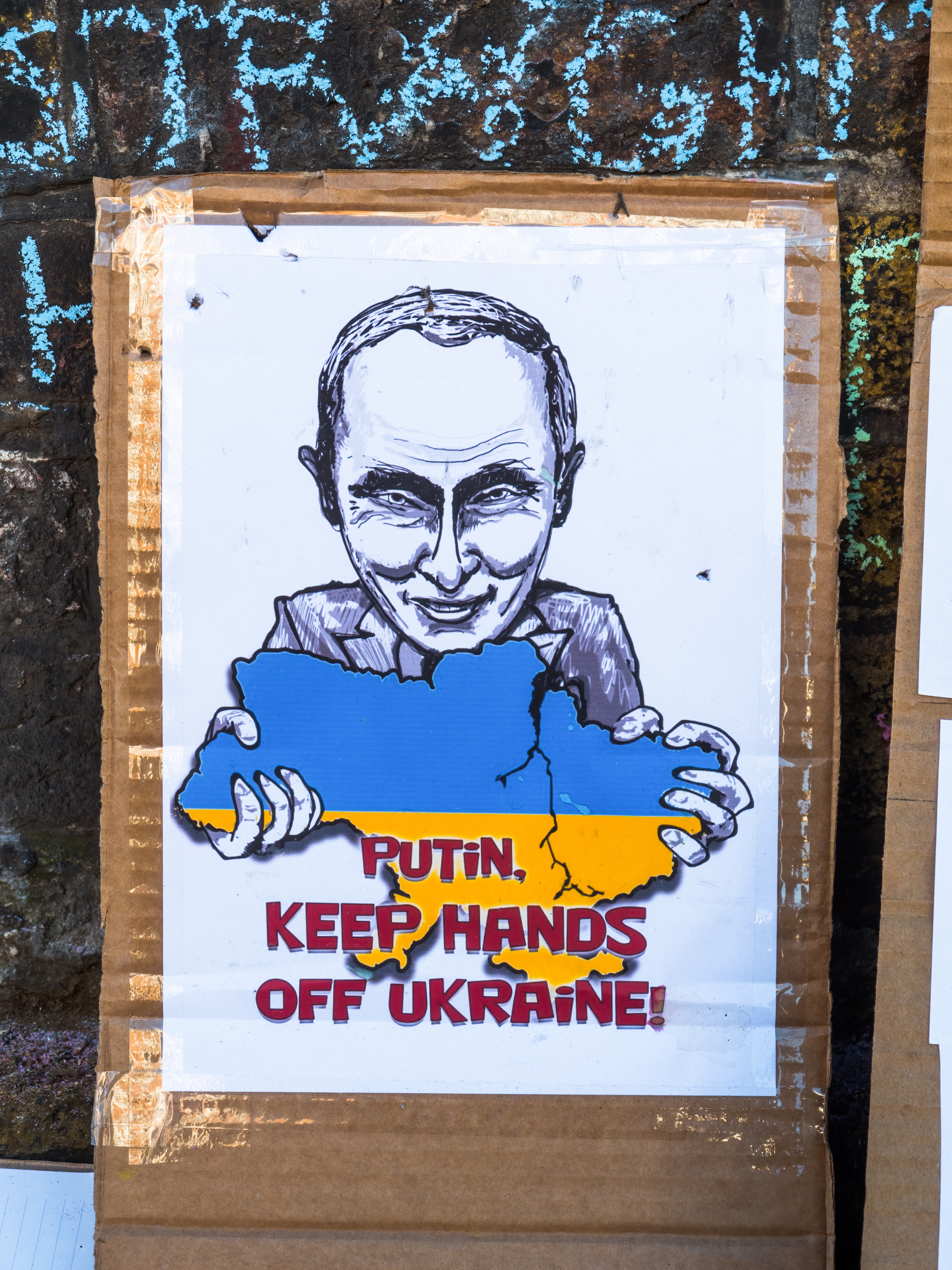 Putin, hands off Ukraine